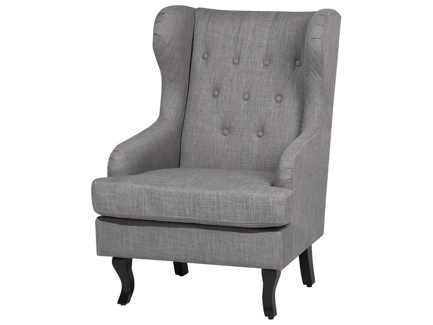 Poltrona Tessuto Grigio E Nero ALTA 11 Poltrona Tessuto Grigio E Nero ALTA - immagine 9