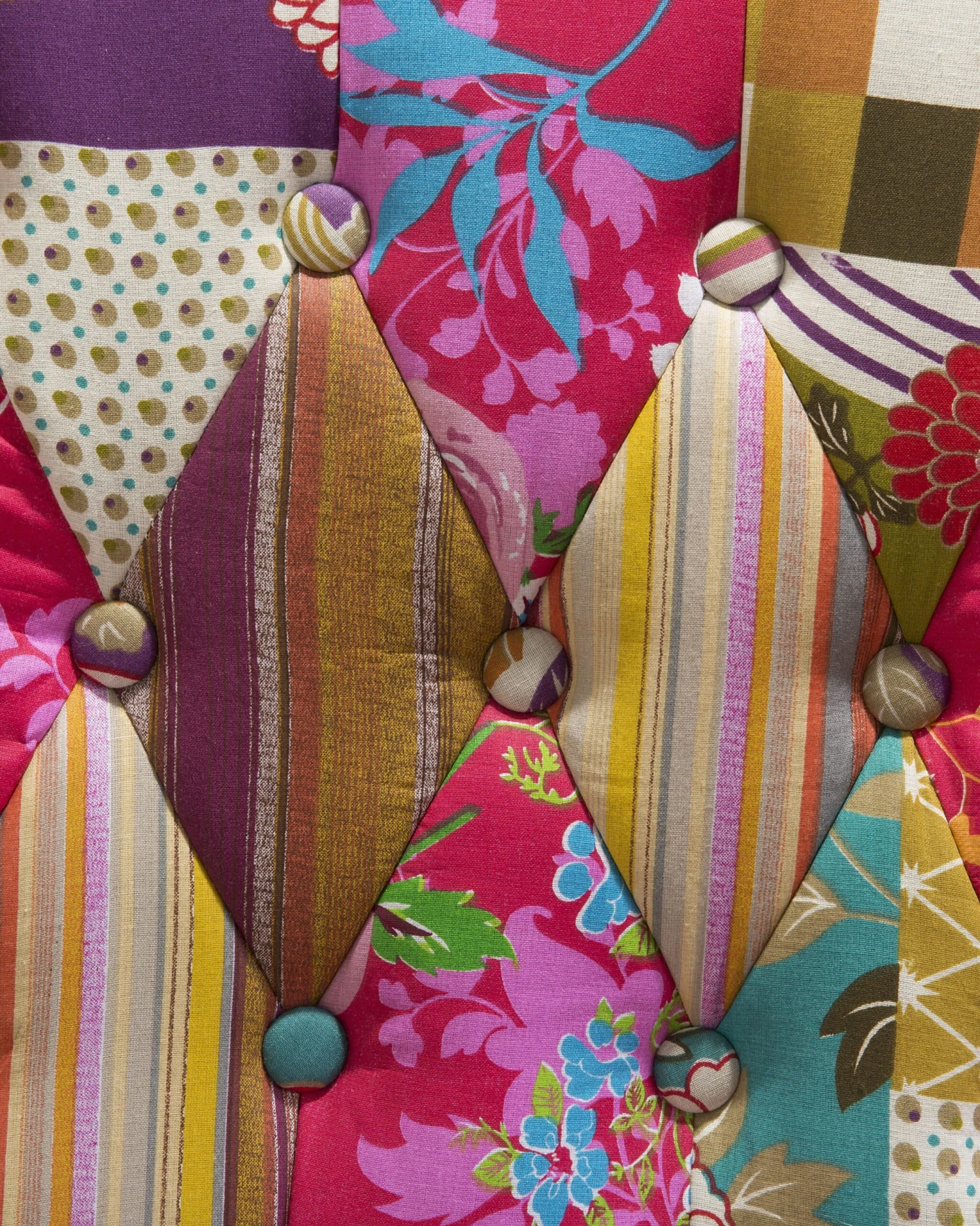 Poltrona Tessuto Multicolore MOLDE - immagine 3