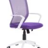 Sedia Da Ufficio In Tessuto A Rete Traspirante Viola RELIEF -Beliani undef src sa picid 680273 type whitesh image