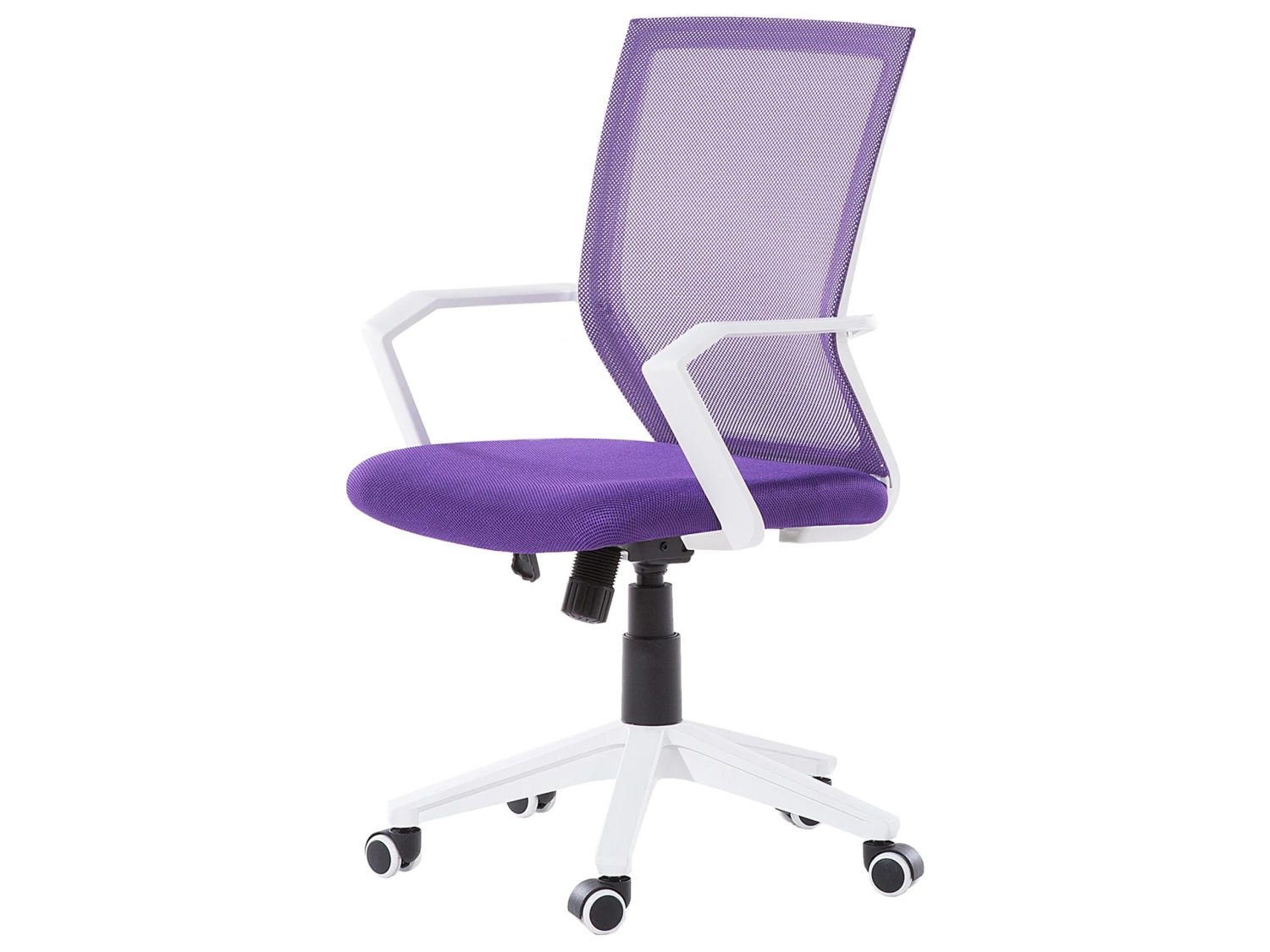 Sedia Da Ufficio In Tessuto A Rete Traspirante Viola RELIEF - immagine 4