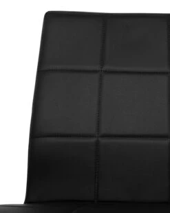 Set Di 2 Sedie Da Pranzo Pelle Sintetica Nero E Metallo KIRON 18 Set Di 2 Sedie Da Pranzo Pelle Sintetica Nero E Metallo KIRON -Beliani undef src sa picid 682120 type whitesh image