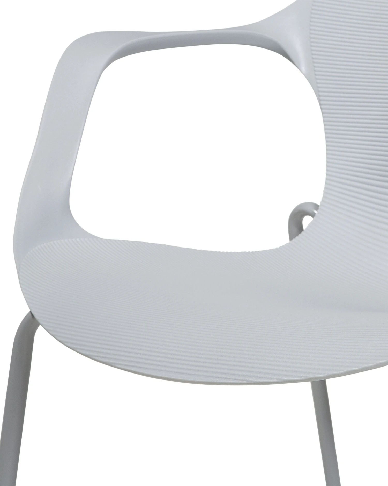 Set Di 2 Sedie Plastica Grigio ELBERT 12 Set Di 2 Sedie Plastica Grigio ELBERT - immagine 10