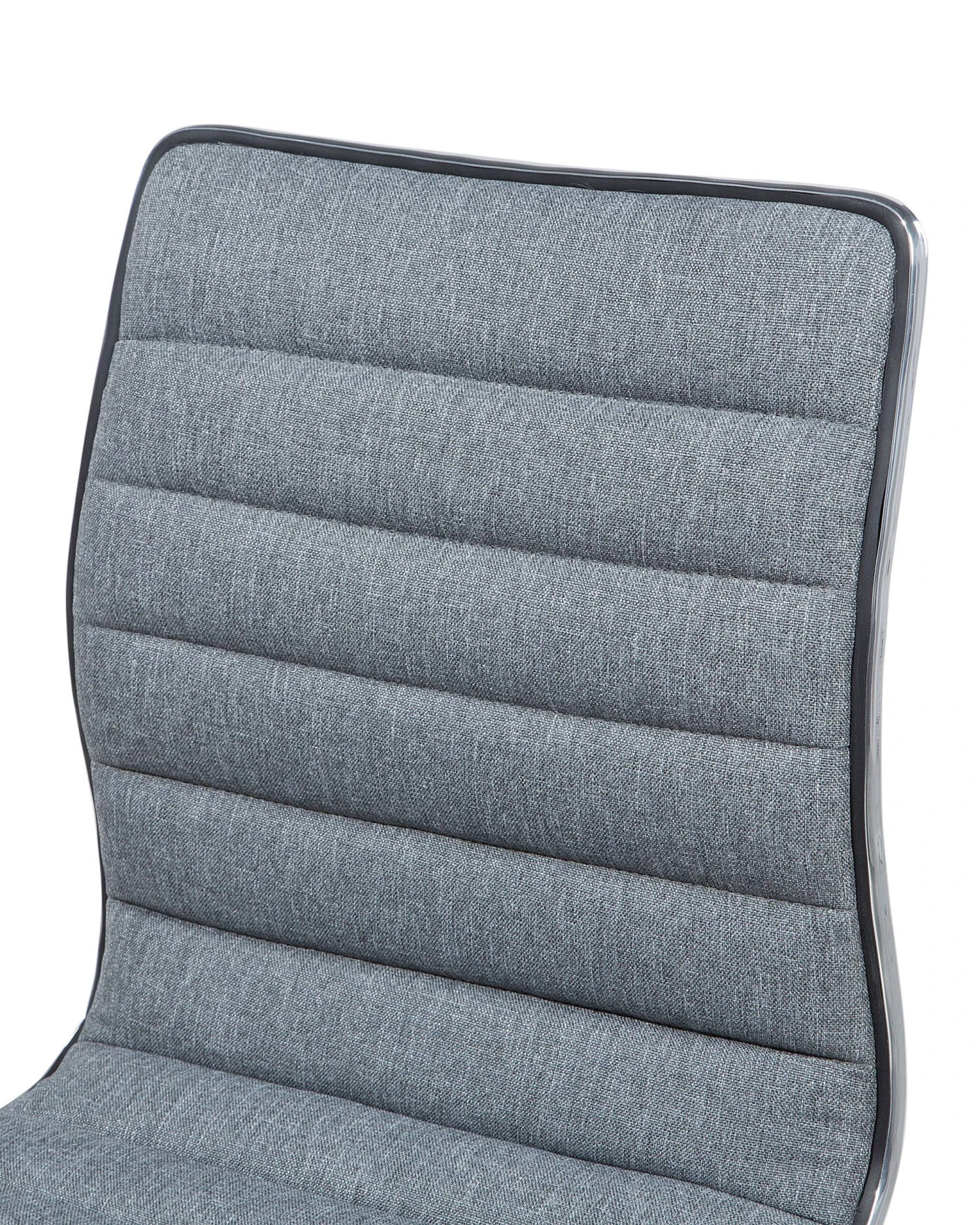 Set Di 2 Sgabelli Da Bar Tessuto Grigio LUCERNE 10 Set Di 2 Sgabelli Da Bar Tessuto Grigio LUCERNE - immagine 8