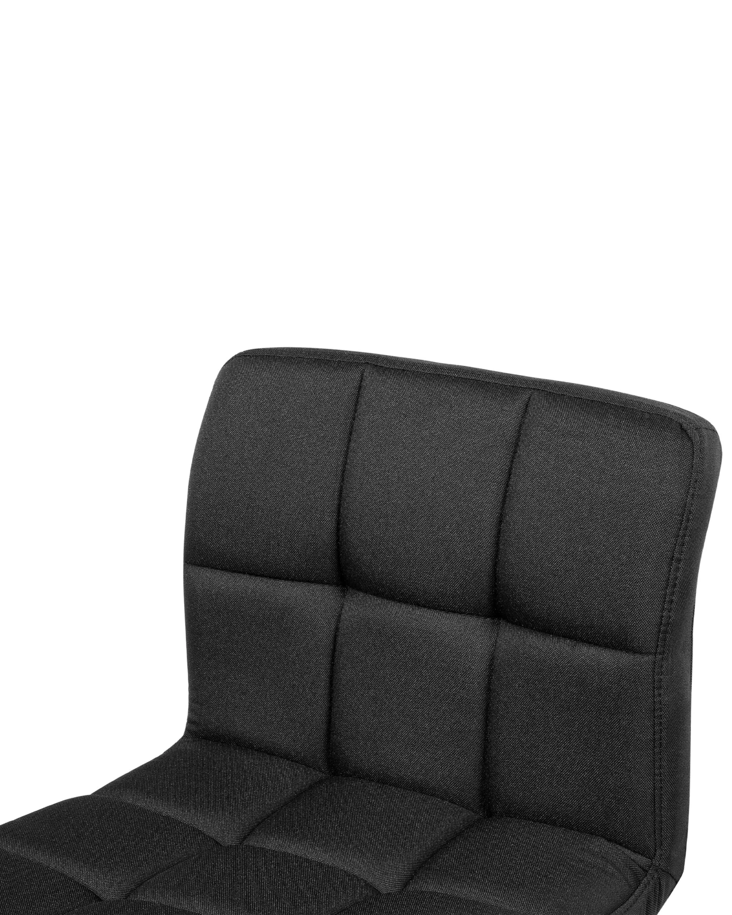 Set Di 2 Sgabelli Da Bar Tessuto Nero MARION 10 Set Di 2 Sgabelli Da Bar Tessuto Nero MARION - immagine 8