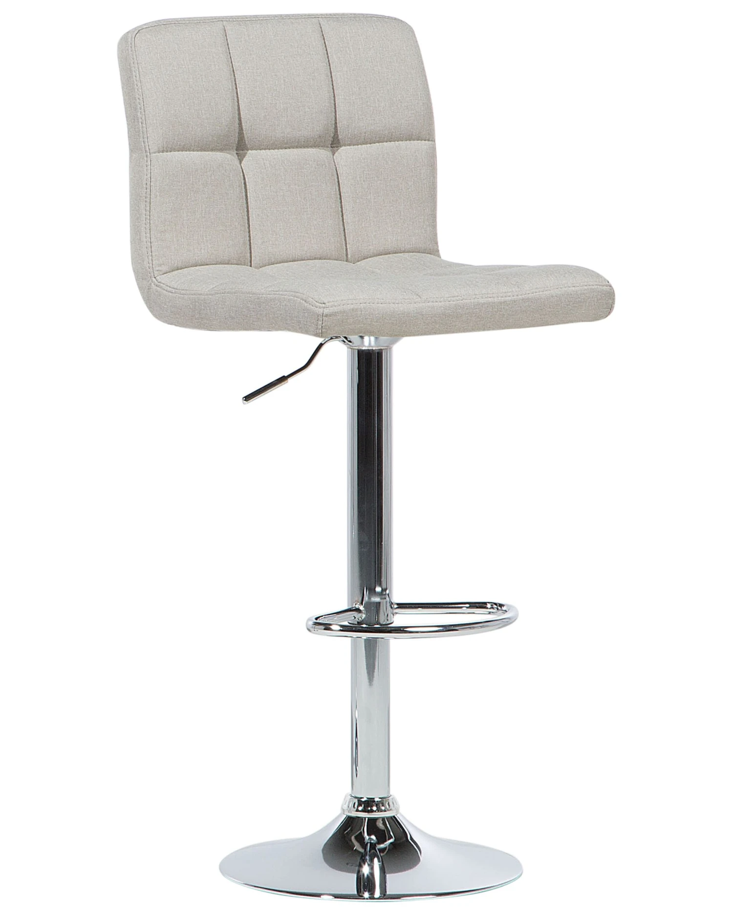 Set Di 2 Sgabelli Da Bar Tessuto Beige MARION 5 Set Di 2 Sgabelli Da Bar Tessuto Beige MARION - immagine 3