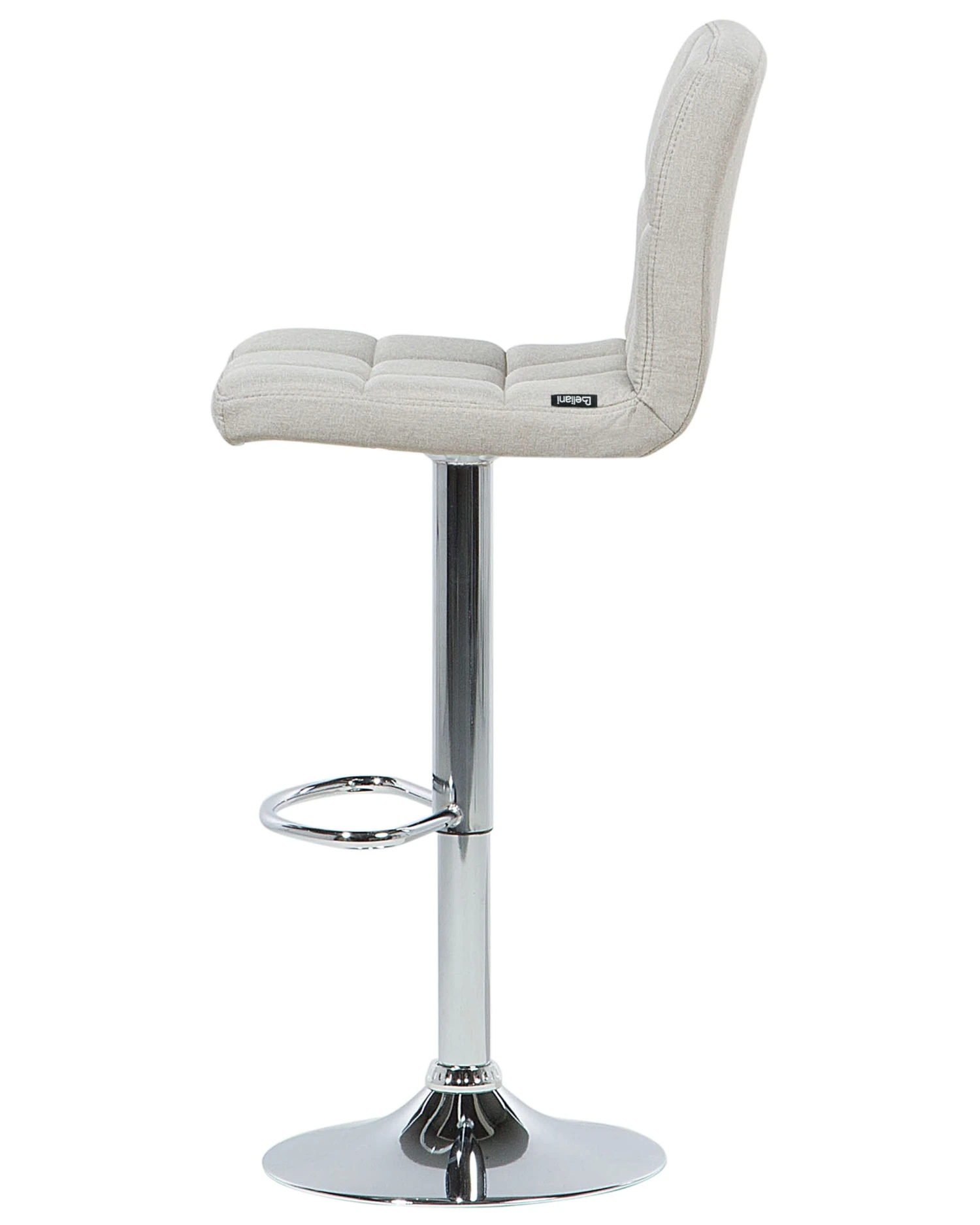 Set Di 2 Sgabelli Da Bar Tessuto Beige MARION 7 Set Di 2 Sgabelli Da Bar Tessuto Beige MARION - immagine 5