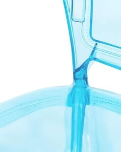 Set Di 2 Sedie Plastica Azzurra Trasparente VERMONT 20 Set Di 2 Sedie Plastica Azzurra Trasparente VERMONT -Beliani undef src sa picid 691852 type whitesh image