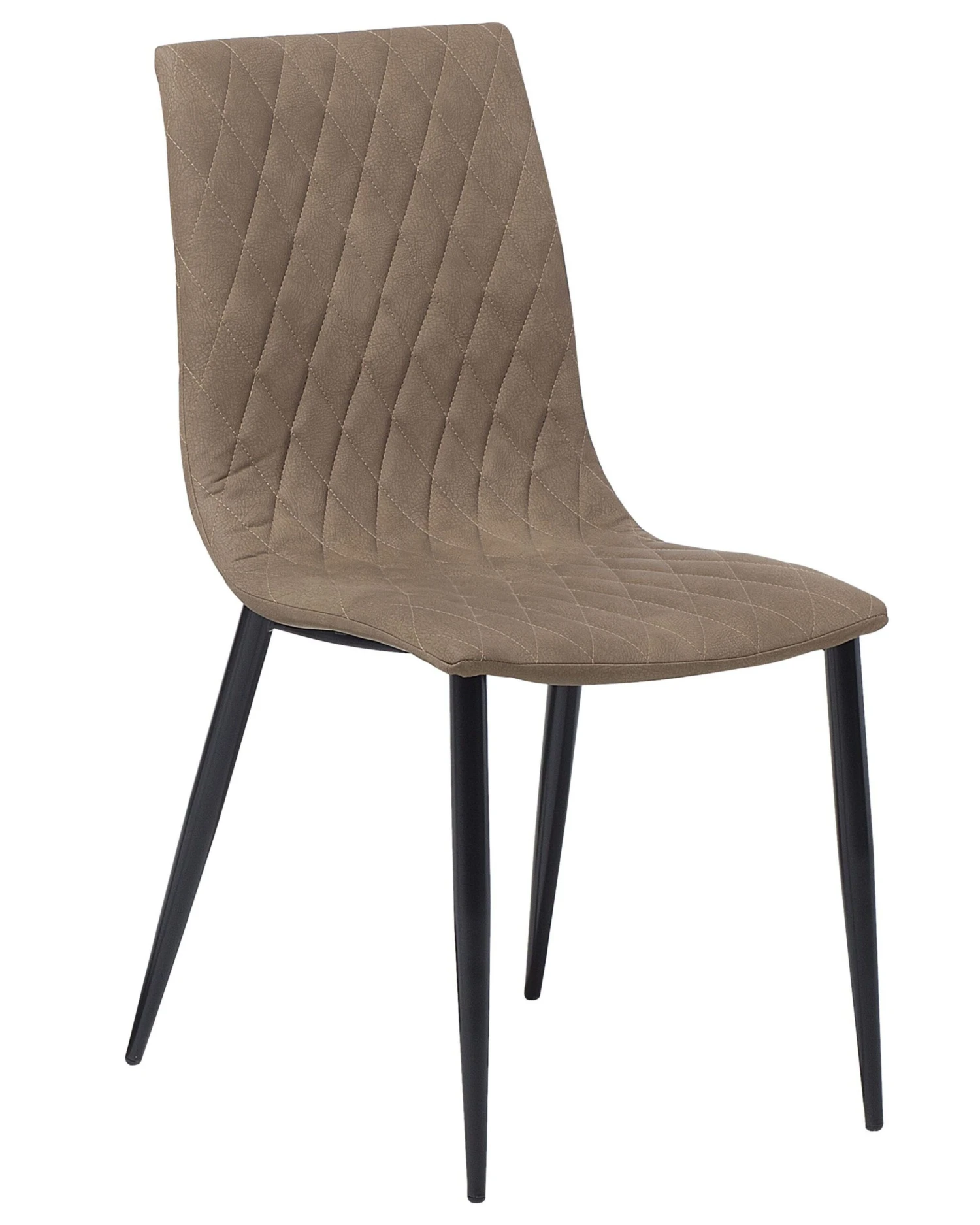 Set Di 2 Sedie Da Pranzo Pelle Sintetica Beige MONTANA 7 Set Di 2 Sedie Da Pranzo Pelle Sintetica Beige MONTANA - immagine 5