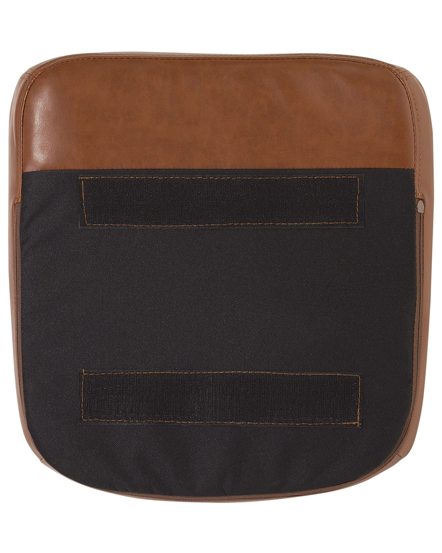 Sedia Da Pranzo Pelle Sintetica Marrone Dorato YORKVILLE 12 Sedia Da Pranzo Pelle Sintetica Marrone Dorato YORKVILLE - immagine 10