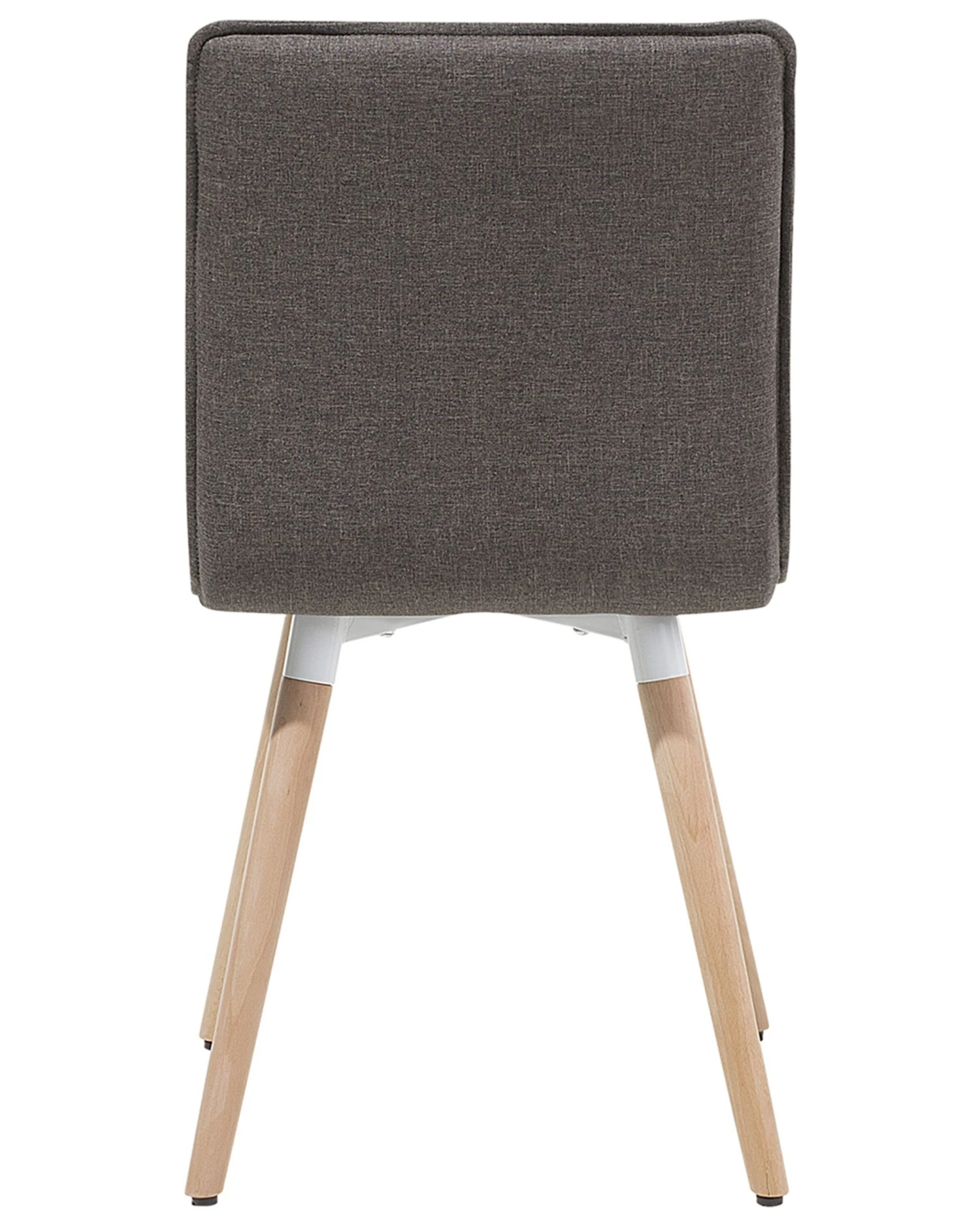 Set Di 2 Sedie Da Pranzo Tessuto Marrone BROOKLYN 9 Set Di 2 Sedie Da Pranzo Tessuto Marrone BROOKLYN - immagine 7