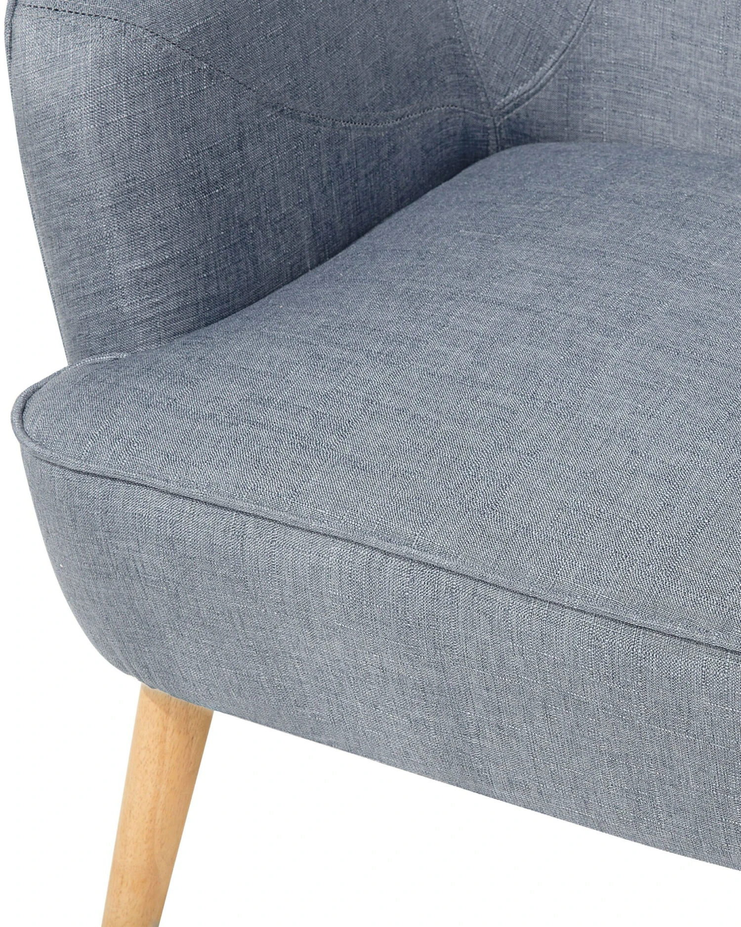 Poltrona Tessuto Grigio LOKEN 12 Poltrona Tessuto Grigio LOKEN - immagine 10