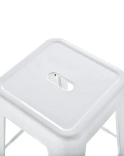 Set Di 2 Sgabelli Da Bar Metallo Bianco 60 Cm CABRILLO 16 Set Di 2 Sgabelli Da Bar Metallo Bianco 60 Cm CABRILLO -Beliani undef src sa picid 701260 type whitesh image