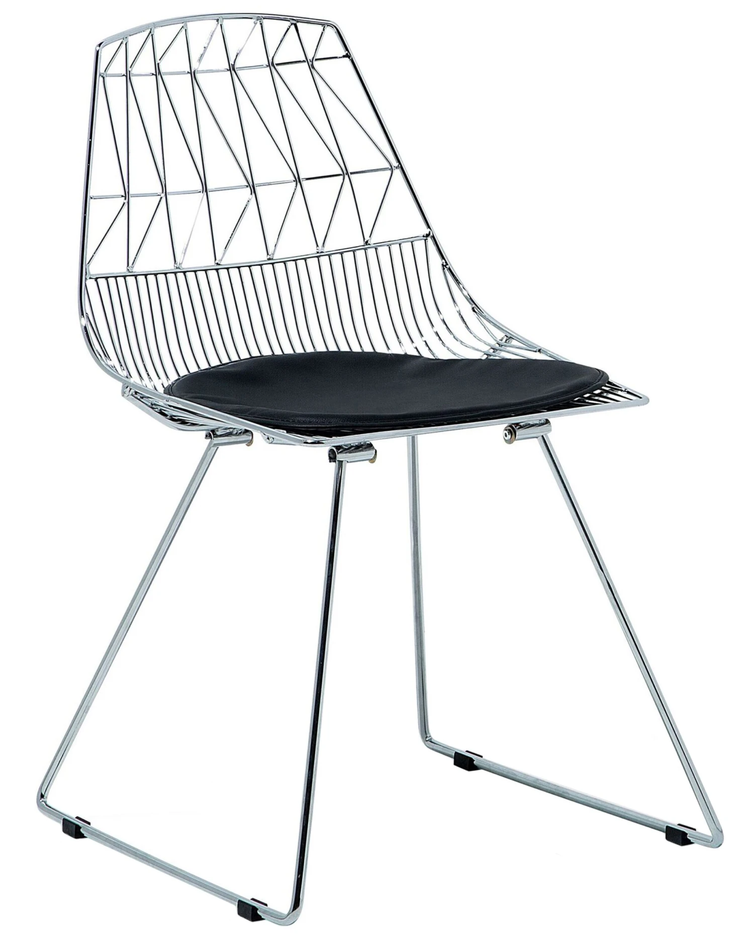 Set Di 2 Sedie In Acciaio Argento HARLAN 8 Set Di 2 Sedie In Acciaio Argento HARLAN - immagine 6