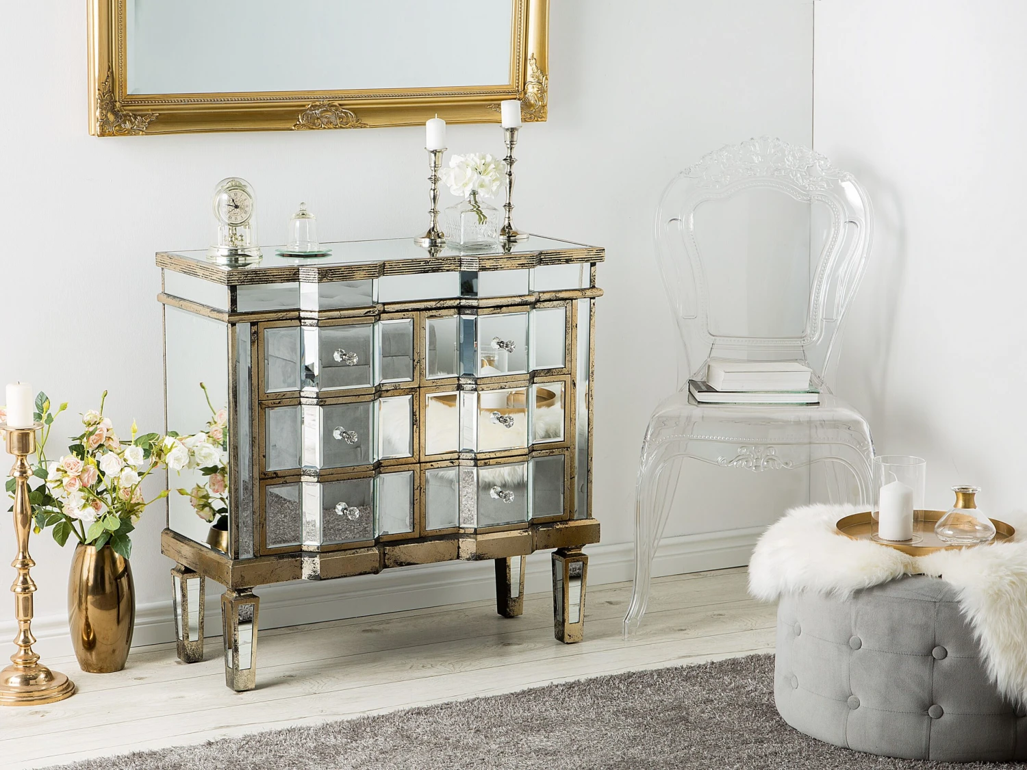 Set Di 2 Sedie Plastica Trasparente VERMONT 5 Set Di 2 Sedie Plastica Trasparente VERMONT - immagine 3