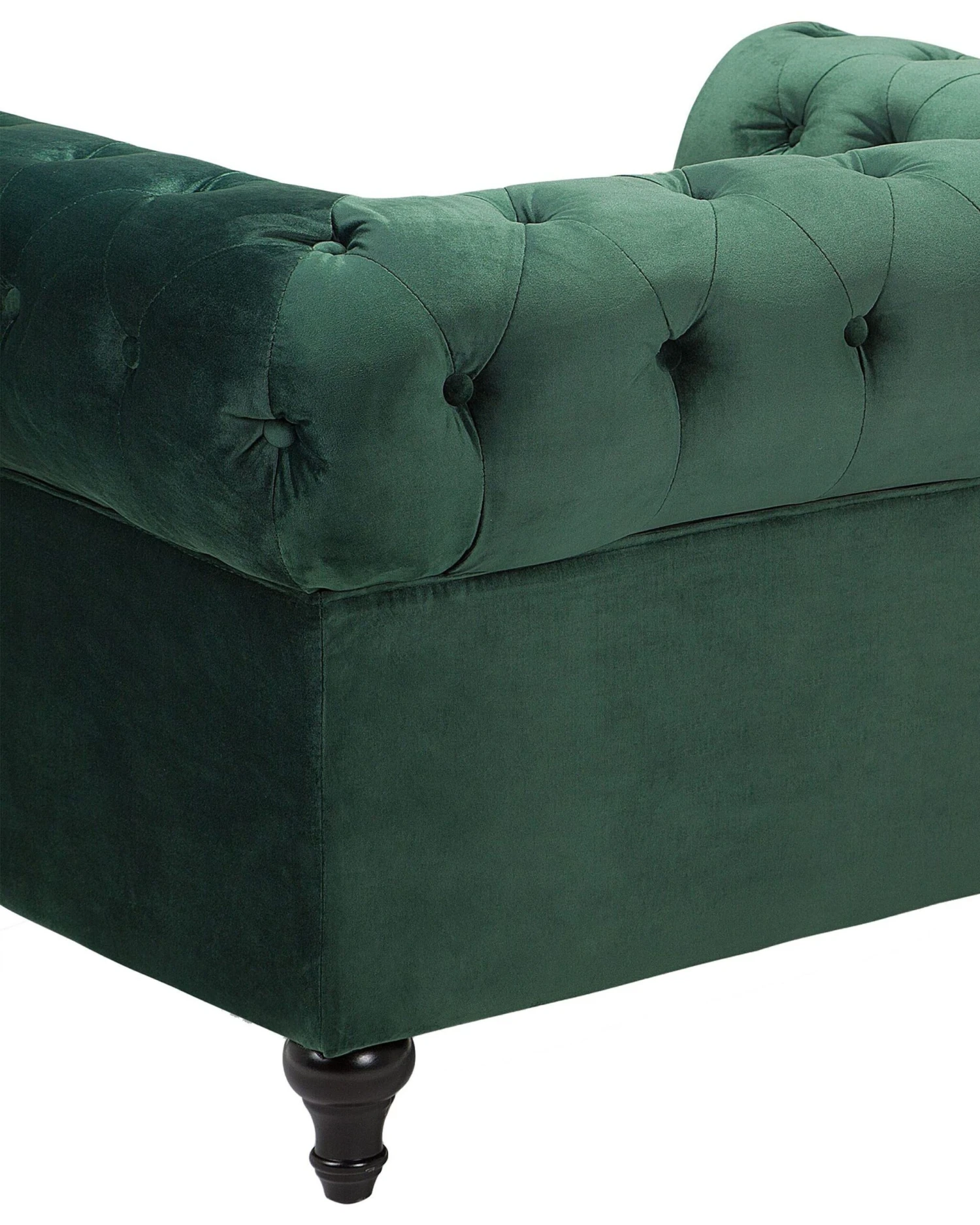 Poltrona Vintage In Tessuto Verde CHESTERFIELD 12 Poltrona Vintage In Tessuto Verde CHESTERFIELD - immagine 10
