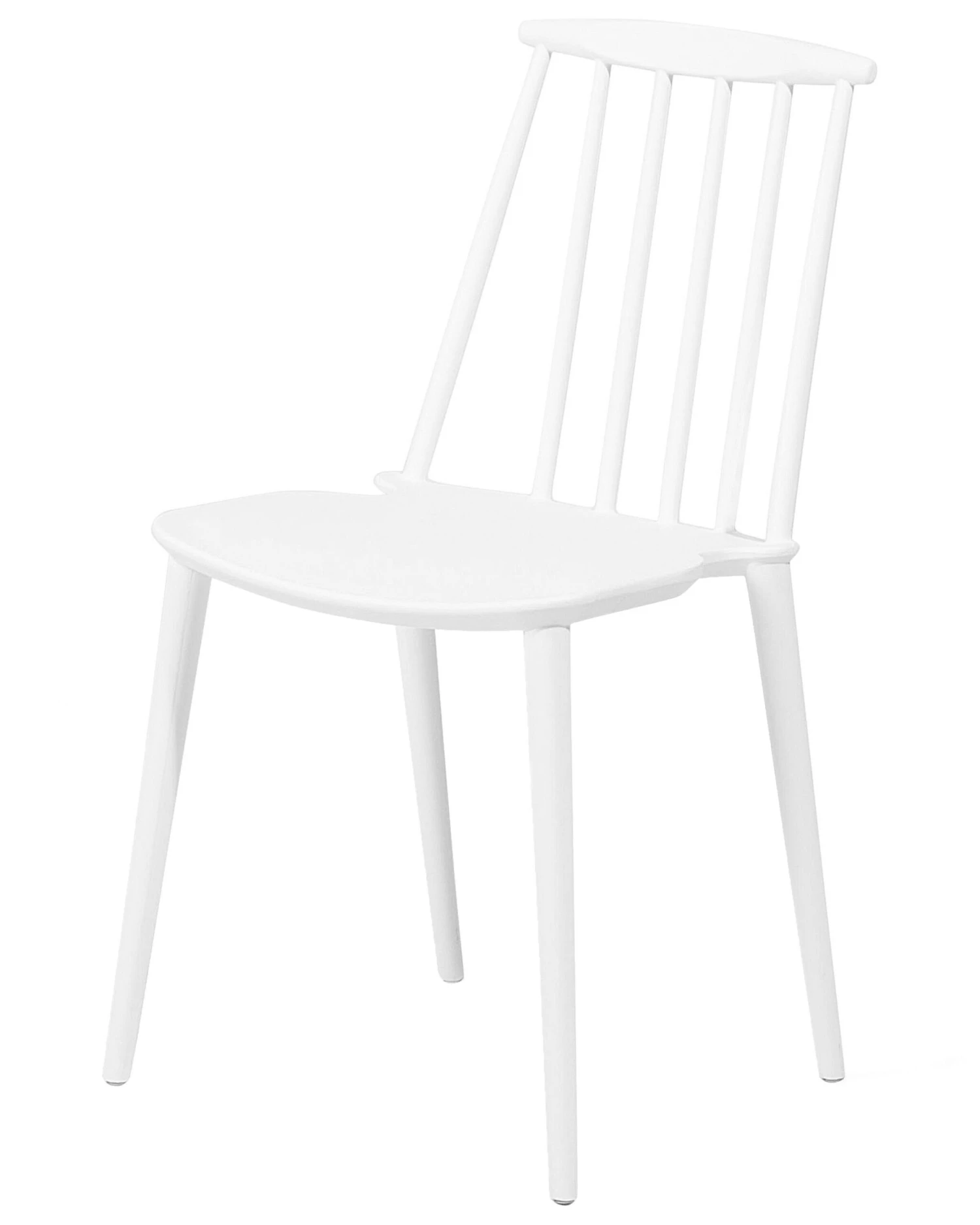 Set Di 2 Sedie Plastica Bianco VENTNOR 8 Set Di 2 Sedie Plastica Bianco VENTNOR - immagine 6