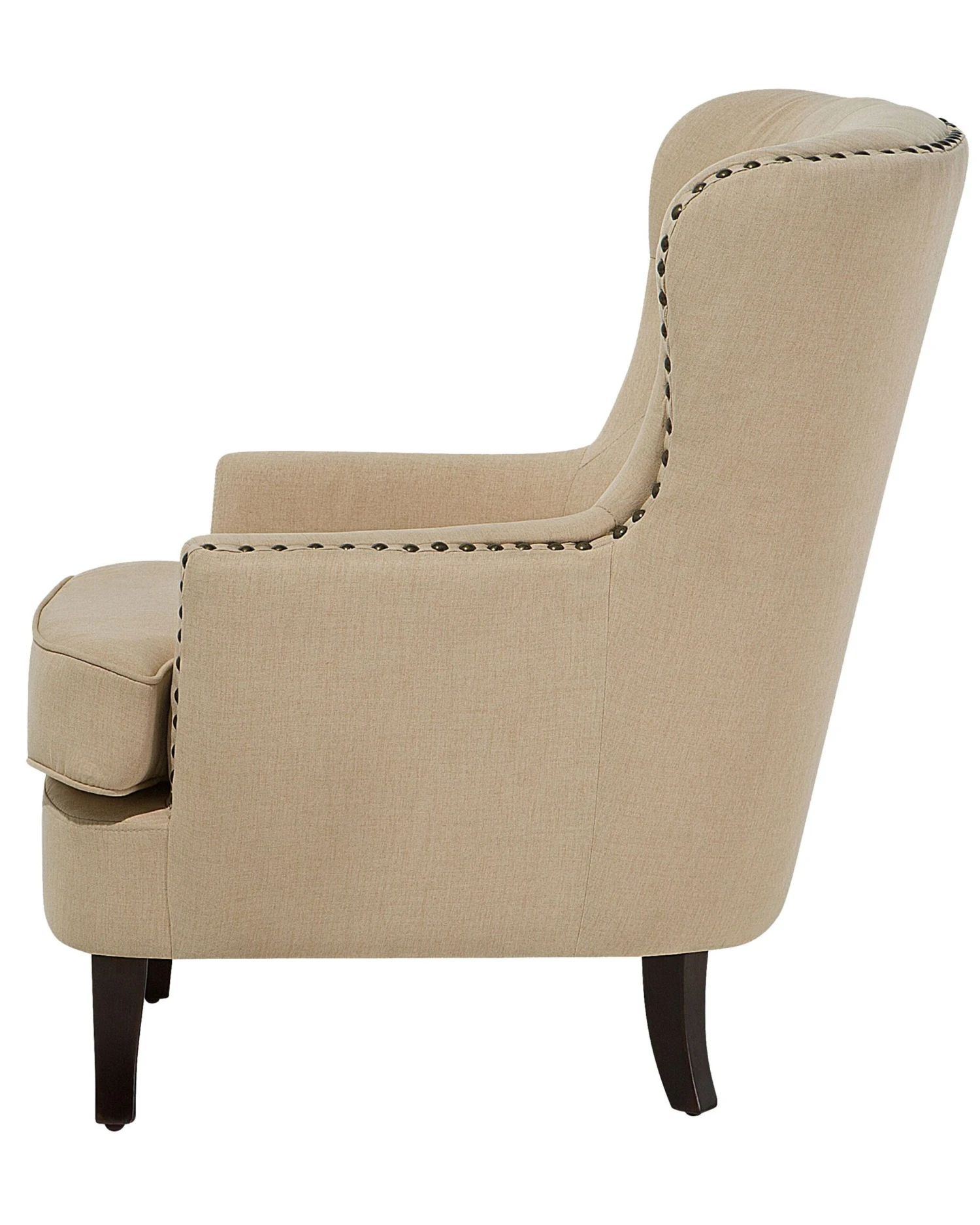 Poltrona In Tessuto Beige VIBORG II 6 Poltrona In Tessuto Beige VIBORG II - immagine 4