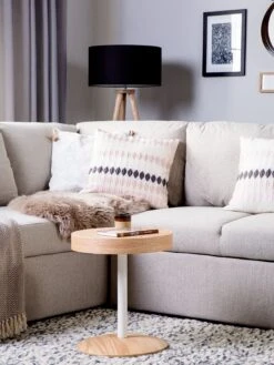 Tavolino Da Caffè Legno Chiaro/bianco ⌀ 40 Cm OREGON 18 Tavolino Da Caffè Legno Chiaro/bianco ⌀ 40 Cm OREGON -Beliani undef src sa picid 712126 type whitesh image