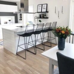 Set Di 2 Sedie Alte In Acciaio Nero PRESTON 14 Set Di 2 Sedie Alte In Acciaio Nero PRESTON -Beliani undef src sa picid 722728 type whitesh image