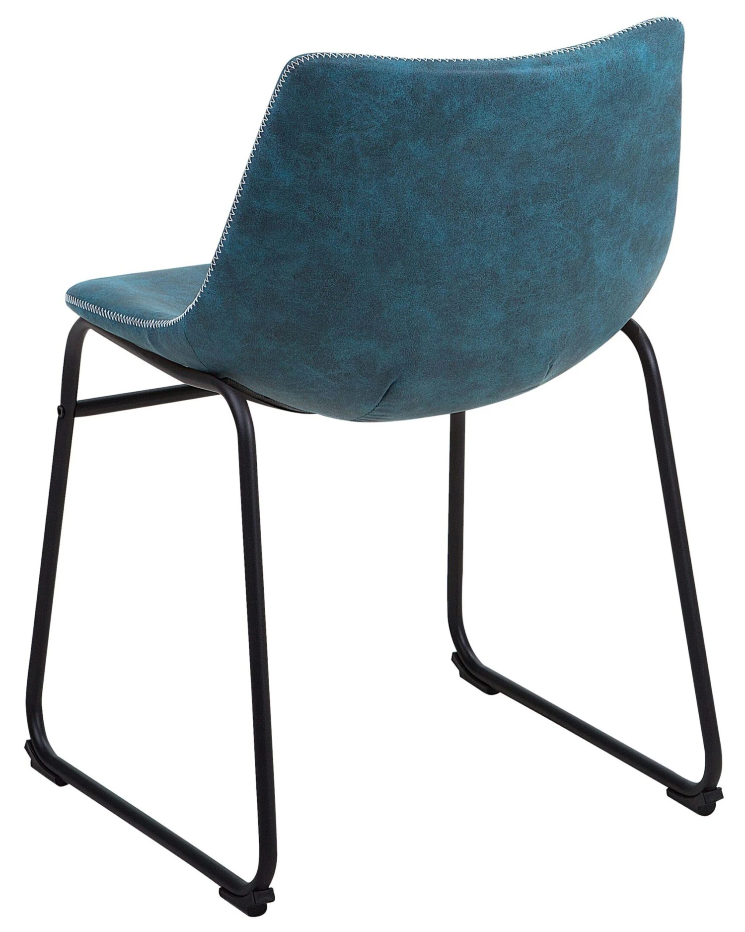 Set Di 2 Sedie Tessuto Azzurro BATAVIA 8 Set Di 2 Sedie Tessuto Azzurro BATAVIA - immagine 6