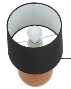 Lampada Da Tavolo Nera / Rame 47 Cm ABRAMS -Beliani undef src sa picid 725769 type whitesh image