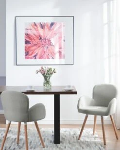 Set Di 2 Sedie Da Pranzo Tessuto Grigio BROOKVILLE 13 Set Di 2 Sedie Da Pranzo Tessuto Grigio BROOKVILLE -Beliani undef src sa picid 731279 type color image