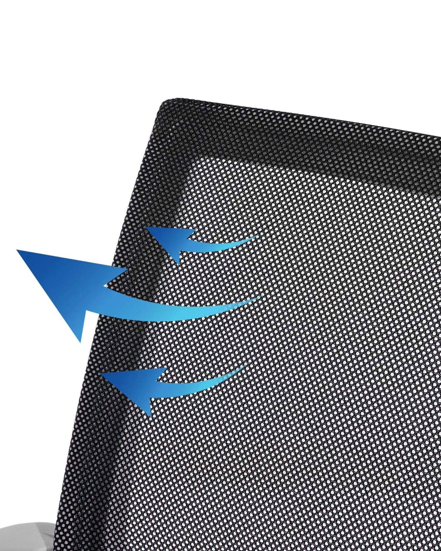 Sedia Da Ufficio Bianca/nera LEADER - immagine 7