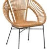 Sedia Rattan Naturale SARITA