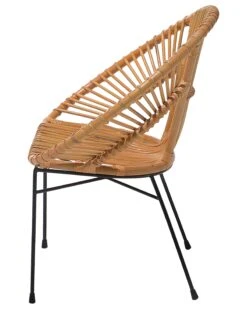 Sedia Rattan Naturale SARITA 19 Sedia Rattan Naturale SARITA -Beliani undef src sa picid 734928 type whitesh image