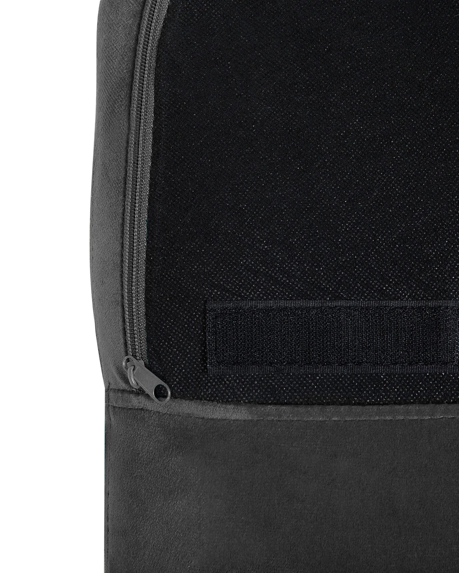 Poltrona A Dondolo Velluto Grigio Scuro ELLAN 8 Poltrona A Dondolo Velluto Grigio Scuro ELLAN - immagine 6