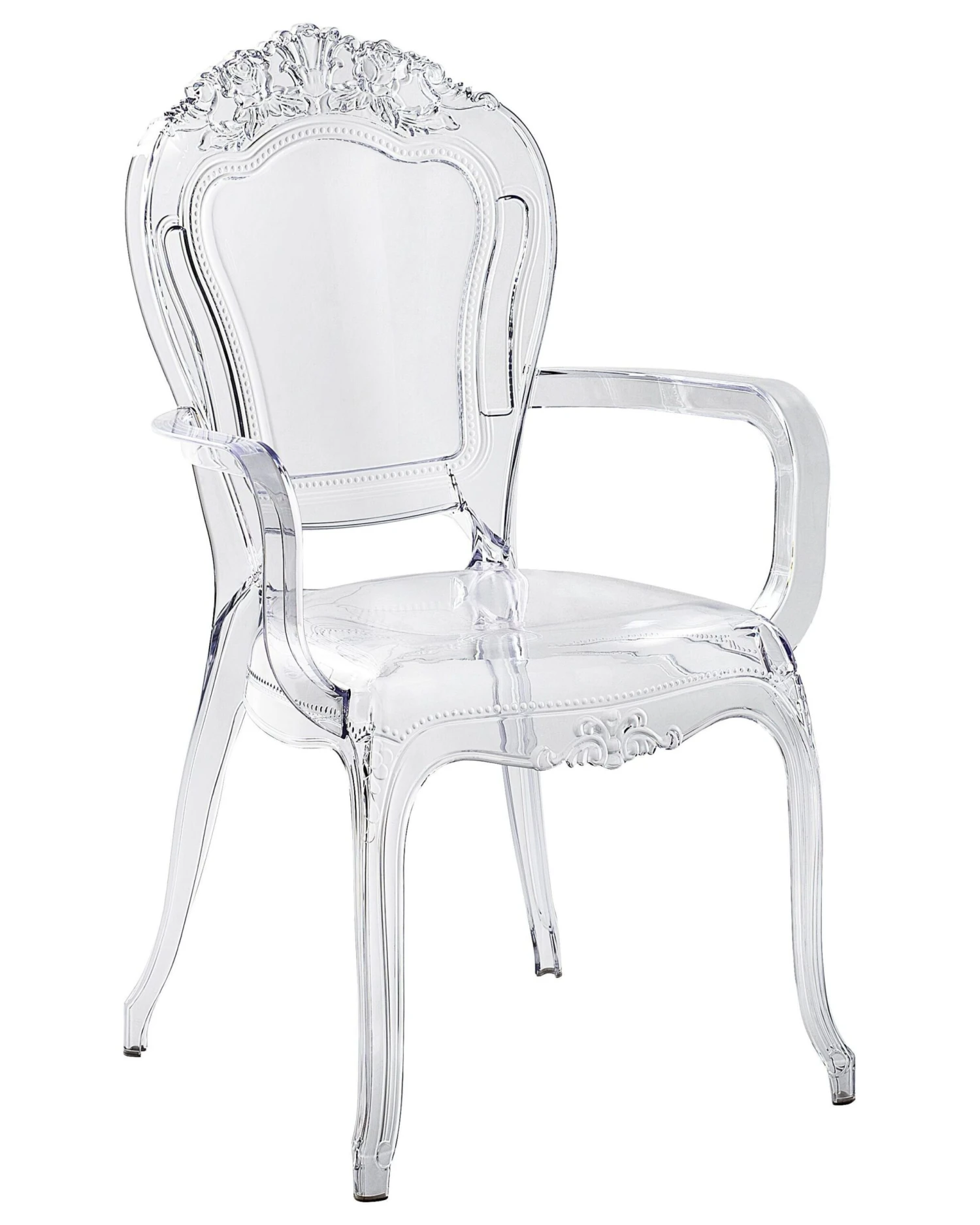 Set Di 2 Sedie Plastica Trasparente VERMONT II 8 Set Di 2 Sedie Plastica Trasparente VERMONT II - immagine 6