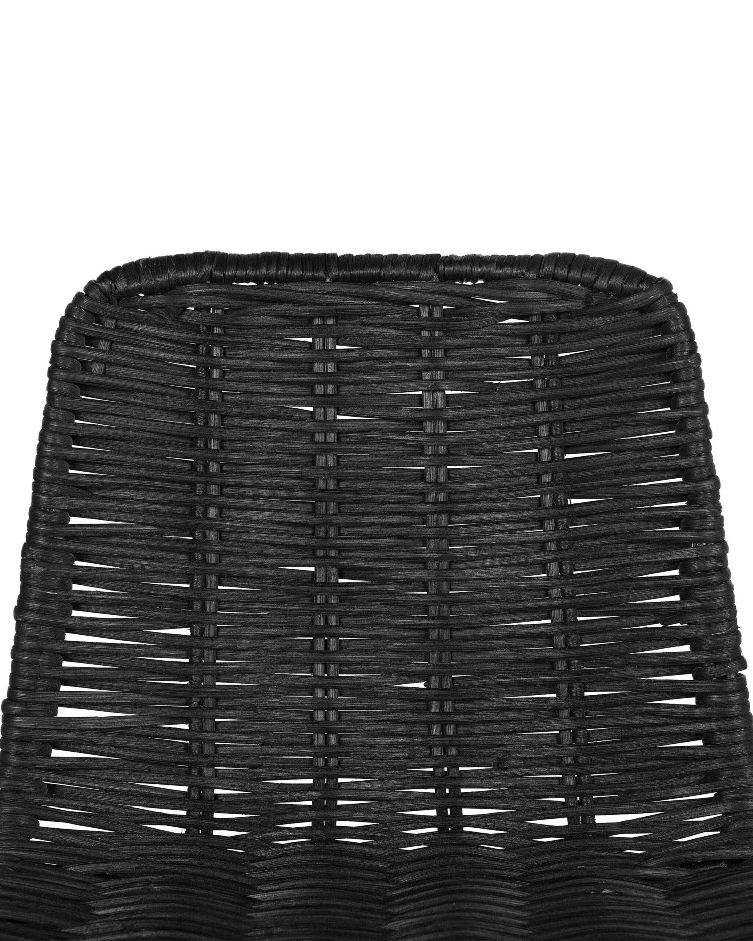 Set Di 2 Sedie Da Bar Rattan Nero CASSITA 9 Set Di 2 Sedie Da Bar Rattan Nero CASSITA - immagine 7