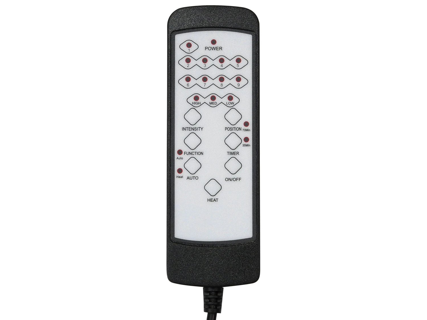 Poltrona Da Ufficio Massaggiante Ecopelle Nera COMFORT 11 Poltrona Da Ufficio Massaggiante Ecopelle Nera COMFORT - immagine 9