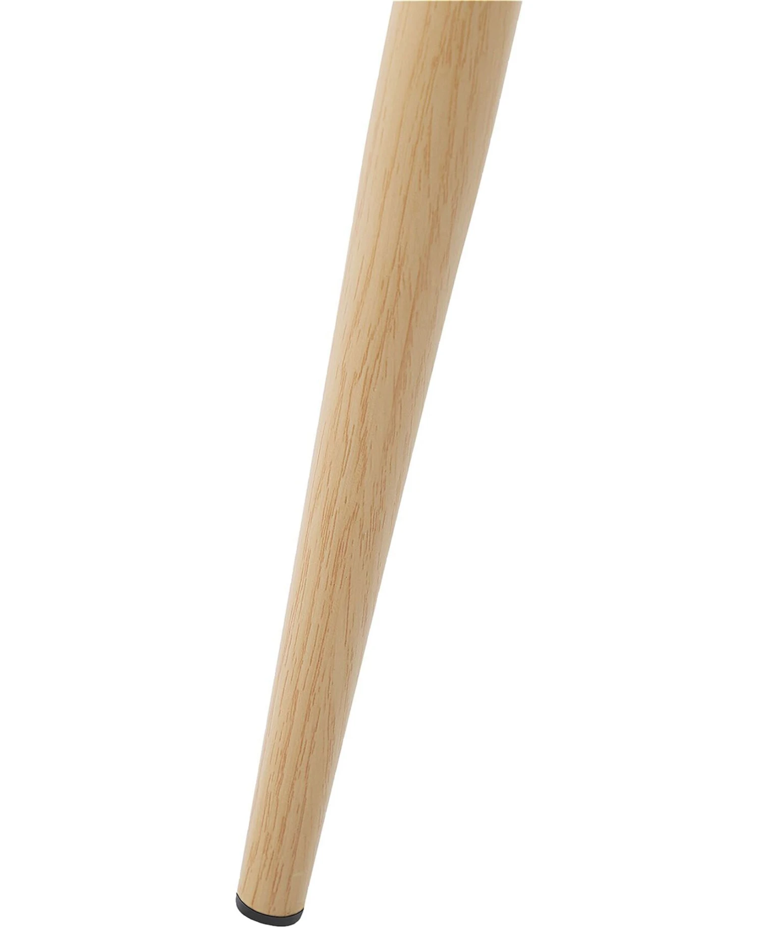 Set Di 2 Sedie Da Pranzo Nero E Legno Chiaro NASHUA - immagine 7