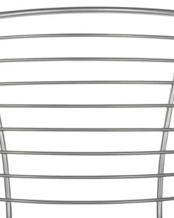 Set Di 2 Sedie Metallo Argento E Nero HOBACK -Beliani undef src sa picid 775477 type whitesh image