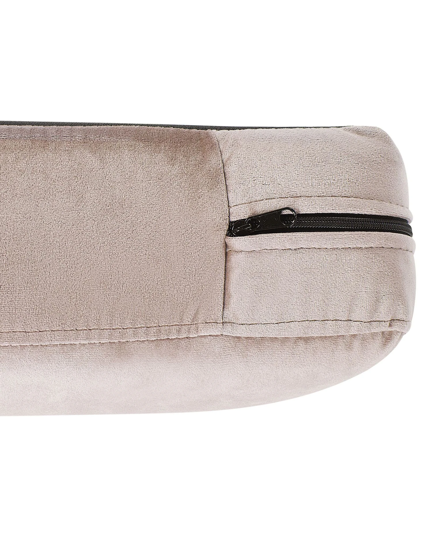 Poltrona In Velluto Taupé VIETAS 9 Poltrona In Velluto Taupé VIETAS - immagine 7