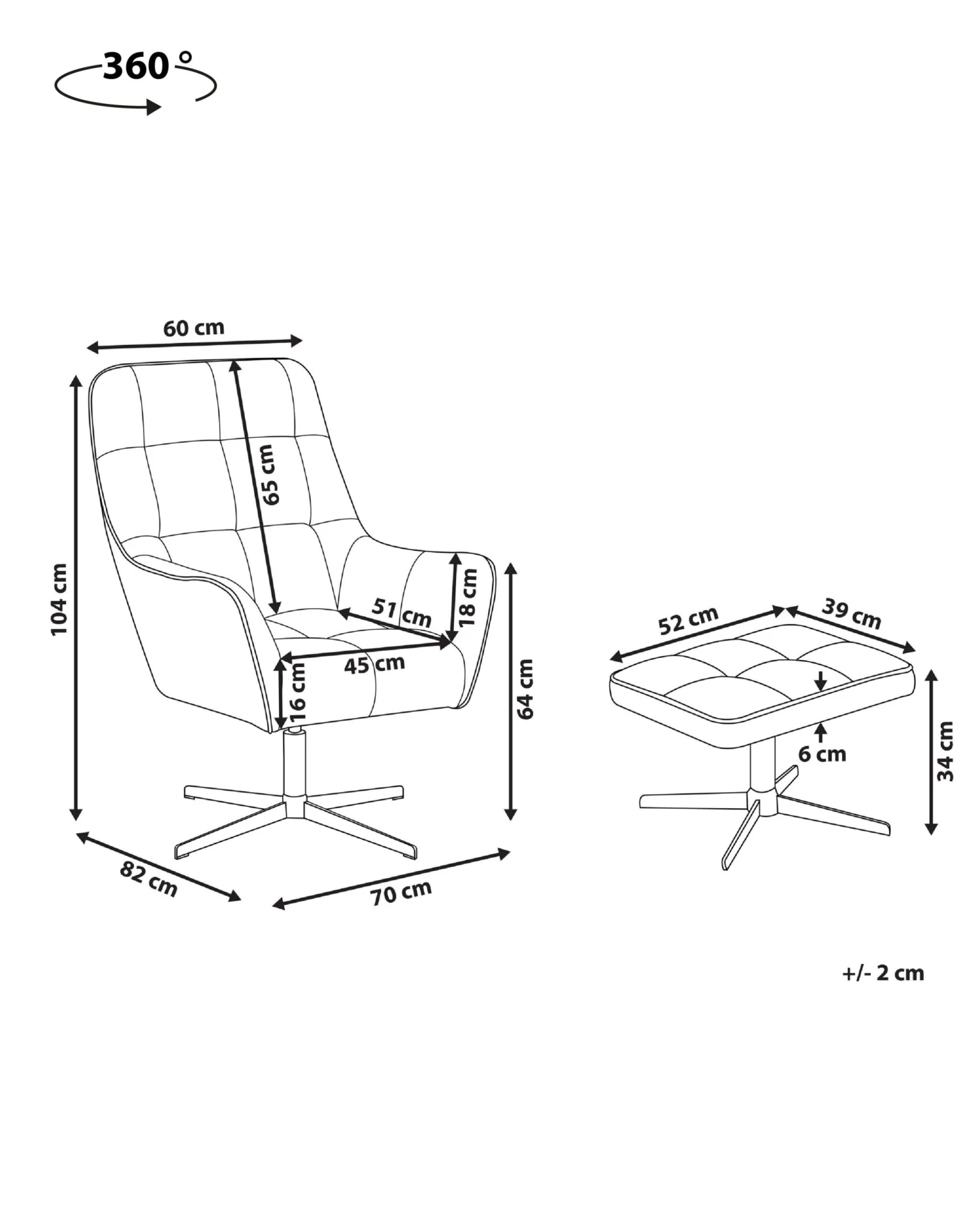 Poltrona In Velluto Beige Con Poggiapiedi MOLLE 10 Poltrona In Velluto Beige Con Poggiapiedi MOLLE - immagine 8