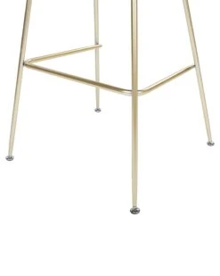 Set Di 2 Sedie Da Bar Velluto Grigio E Gambe Oro ARCOLA 17 Set Di 2 Sedie Da Bar Velluto Grigio E Gambe Oro ARCOLA -Beliani undef src sa picid 780937 type whitesh image