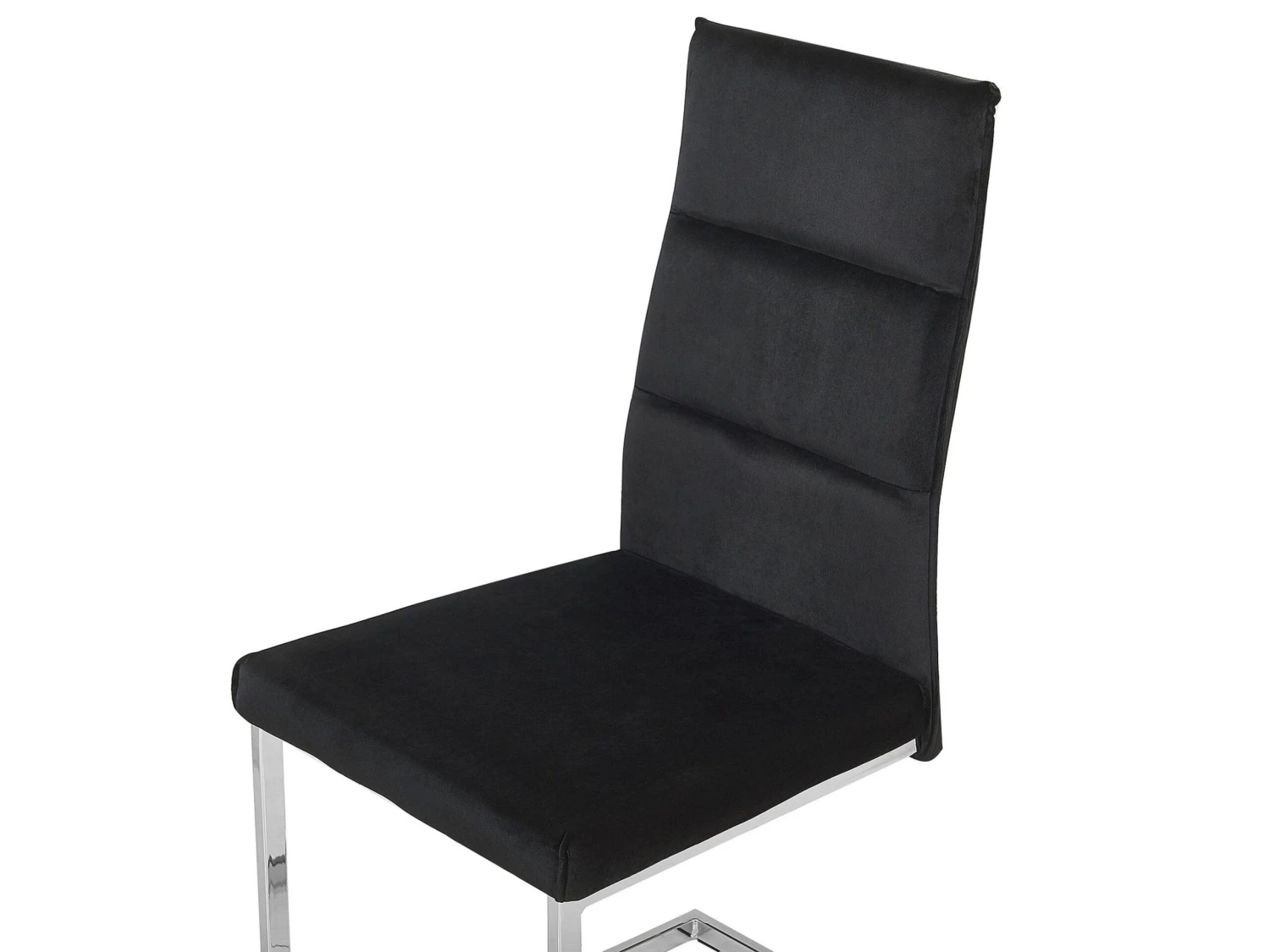 Set Di 2 Sedie Velluto Nero ROCKFORD 8 Set Di 2 Sedie Velluto Nero ROCKFORD - immagine 6