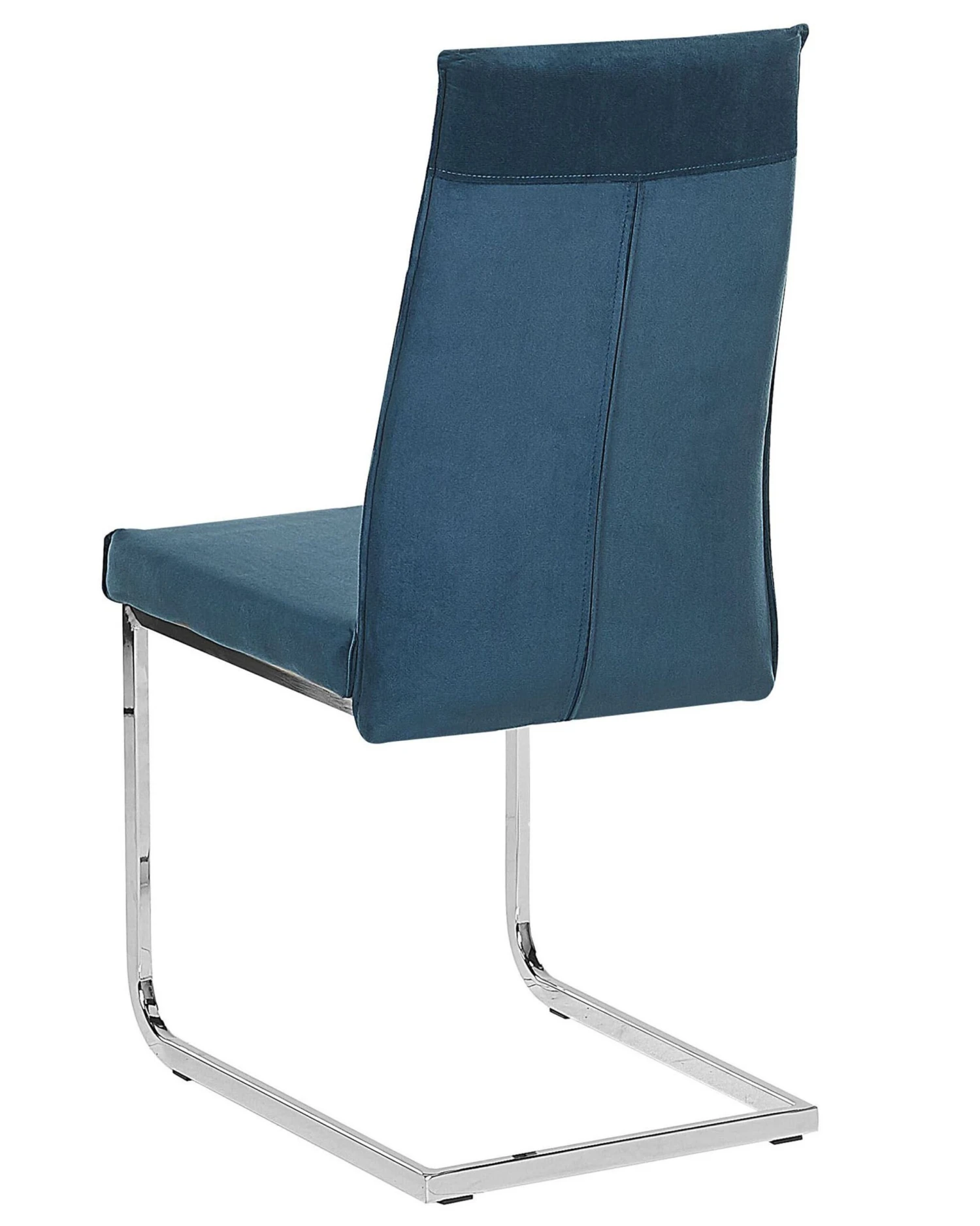 Set Di 2 Sedie Velluto Blu ROCKFORD 7 Set Di 2 Sedie Velluto Blu ROCKFORD - immagine 5