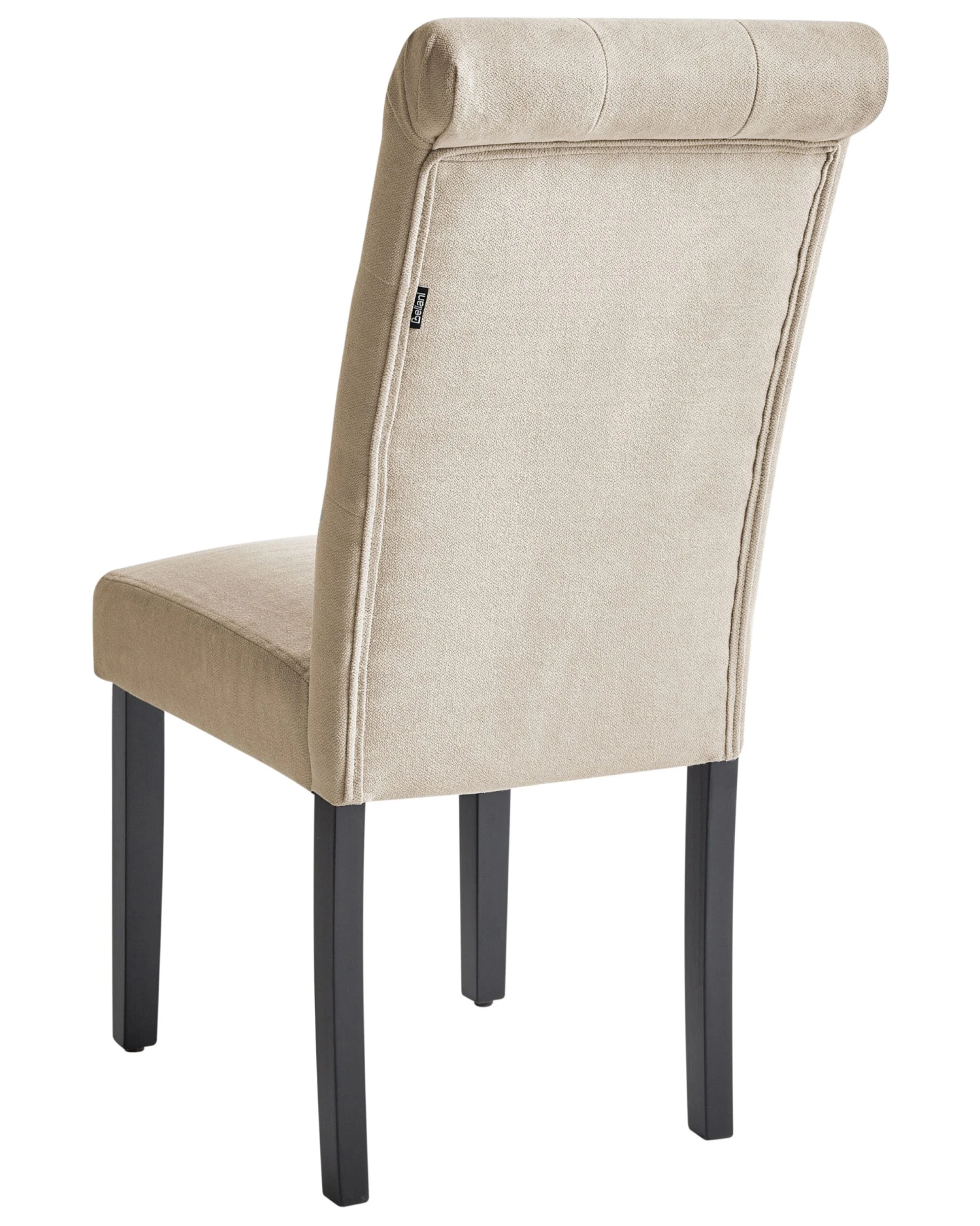 Set Di 2 Sedie Da Pranzo Tessuto Beige VELVA 7 Set Di 2 Sedie Da Pranzo Tessuto Beige VELVA - immagine 5