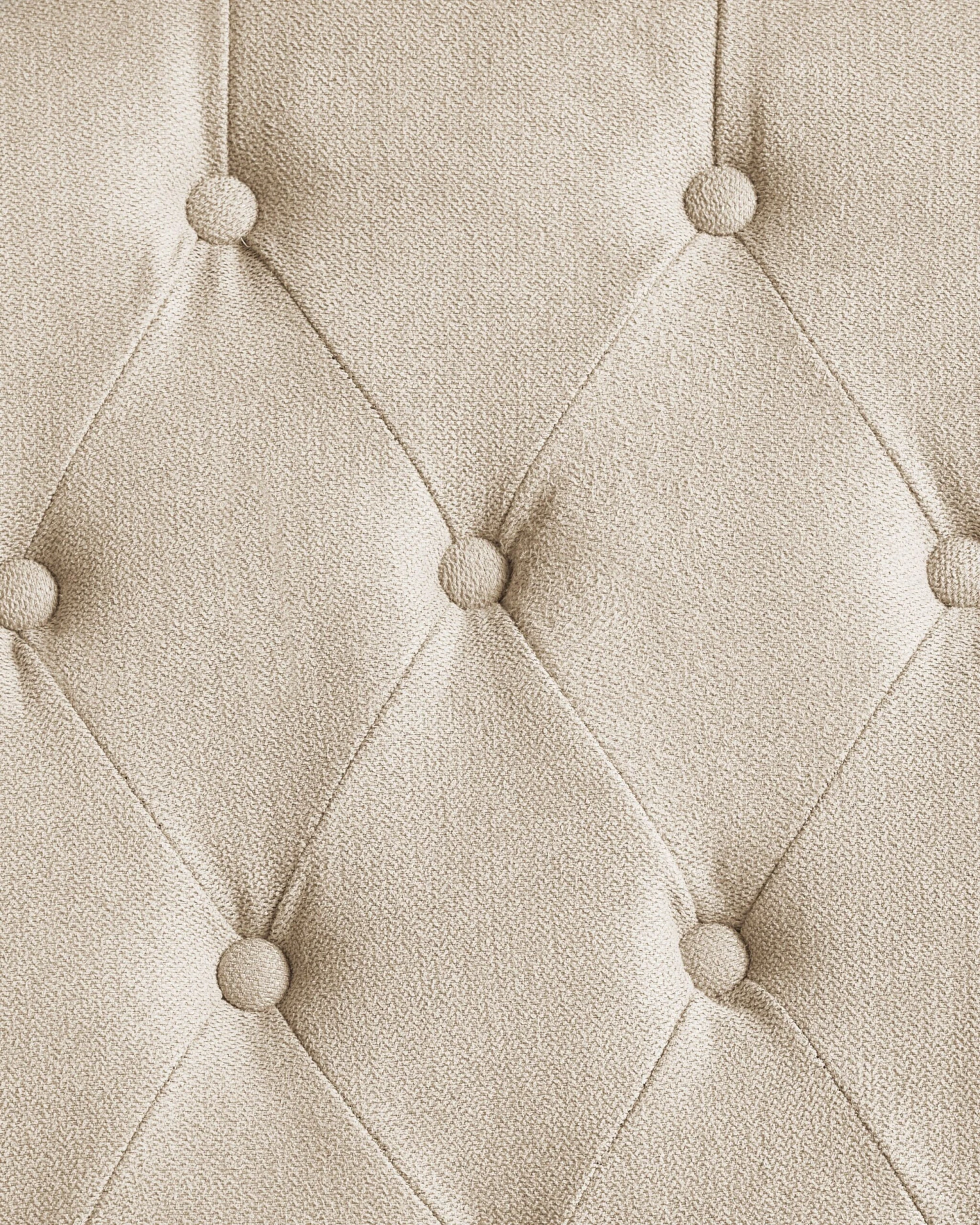 Set Di 2 Sedie Da Pranzo Tessuto Beige VELVA 10 Set Di 2 Sedie Da Pranzo Tessuto Beige VELVA - immagine 8