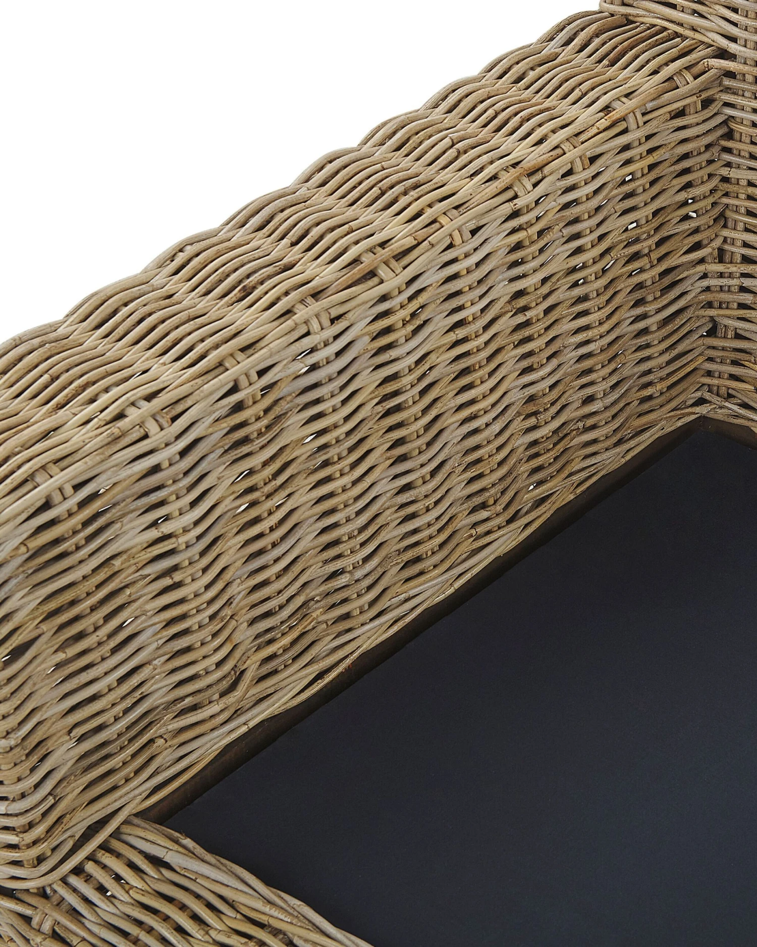 Set Di 2 Poltrone Rattan Naturale Bianco ARDEA - immagine 6