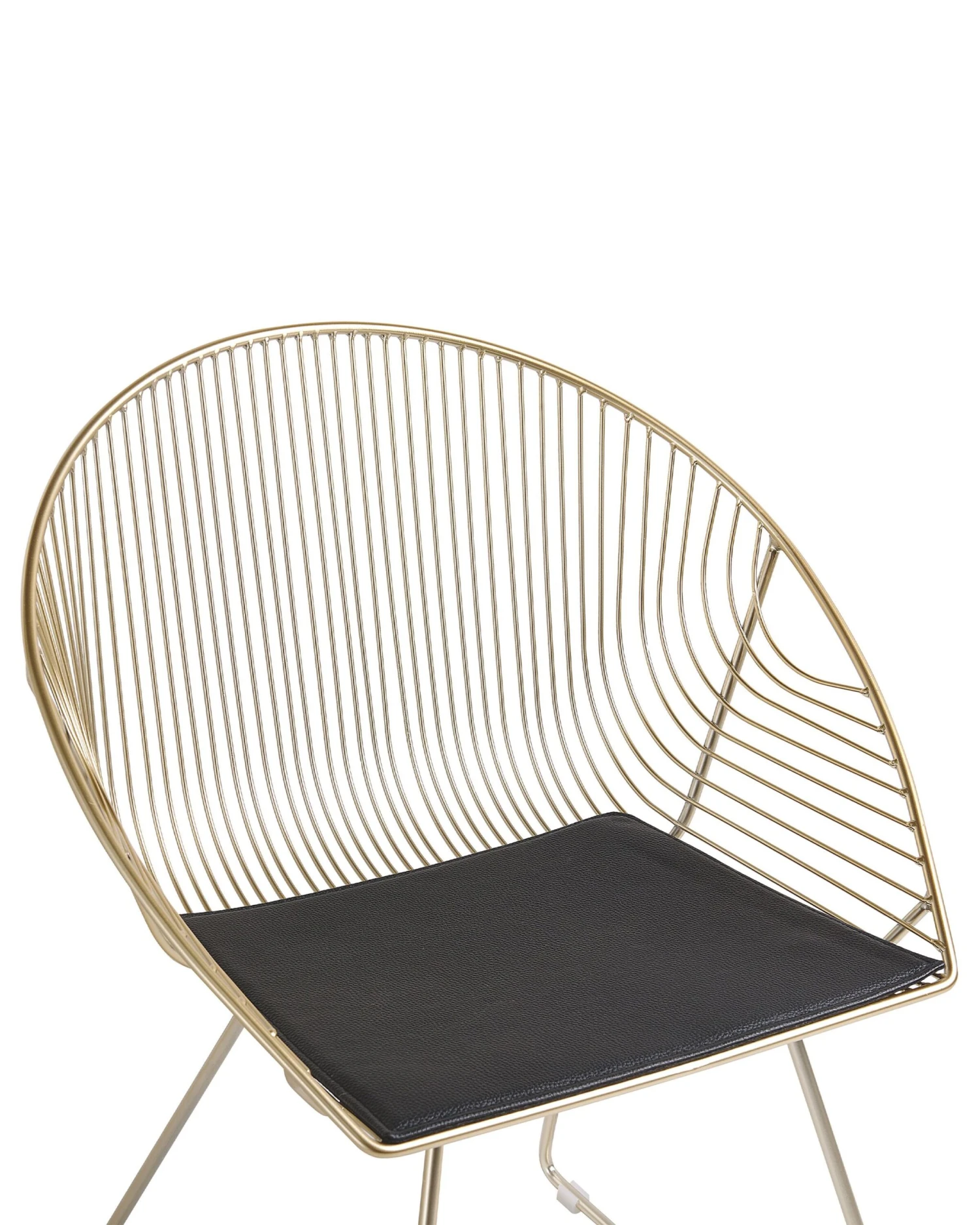 Set Di 2 Sedie Metallo Oro AURORA - immagine 6