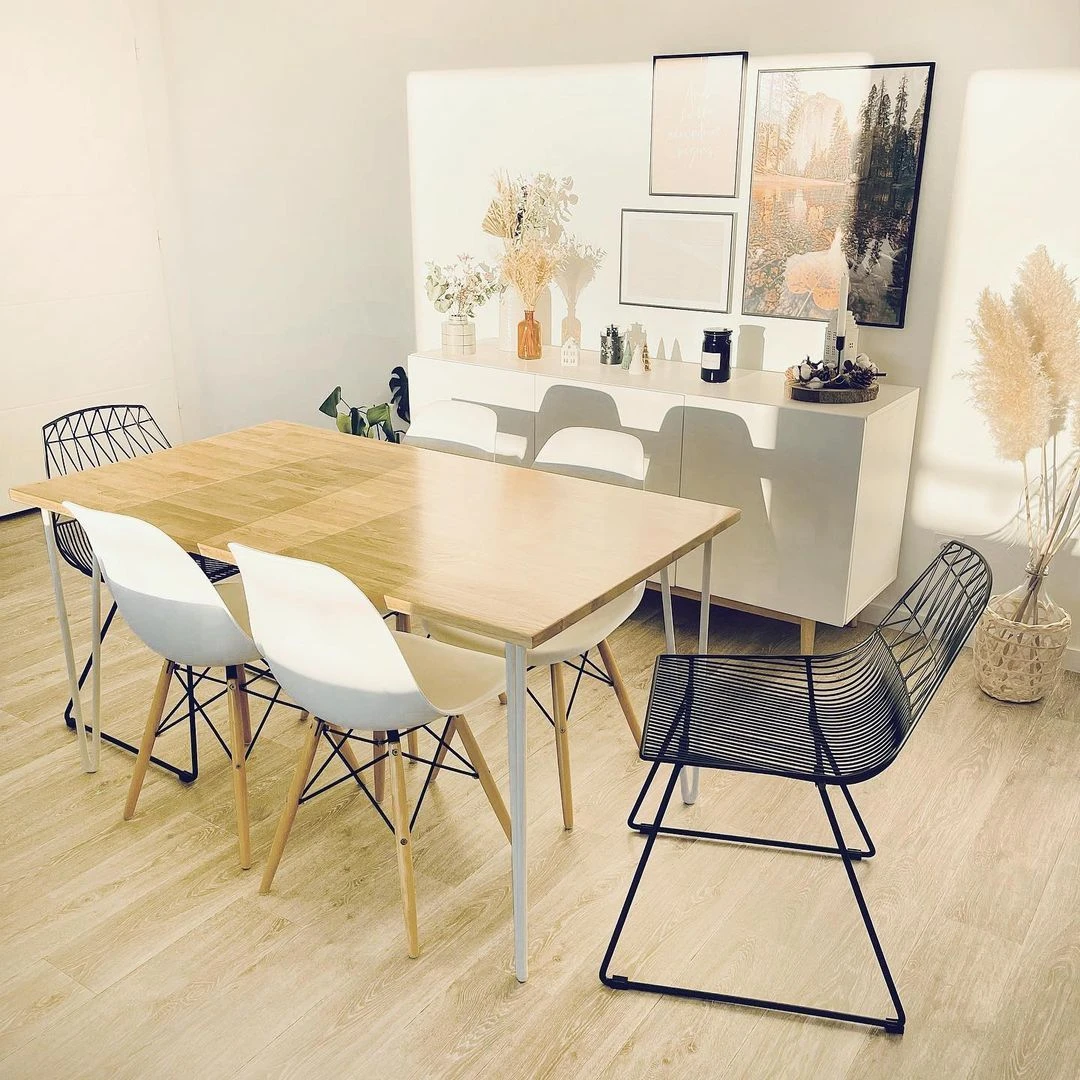 Set Di 2 Sedie In Acciaio Nero HARLAN 5 Set Di 2 Sedie In Acciaio Nero HARLAN - immagine 3