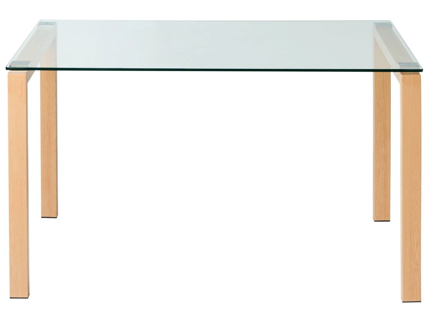 Tavolo Da Pranzo Vetro E Legno 30 X 80 Cm TAVIRA 5 Tavolo Da Pranzo Vetro E Legno 30 X 80 Cm TAVIRA - immagine 3