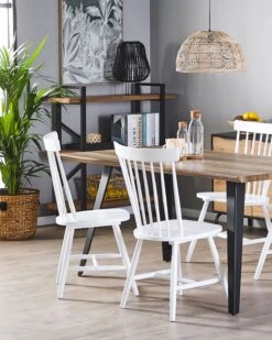 Set Di 2 Sedie Legno Bianco BURGES 13 Set Di 2 Sedie Legno Bianco BURGES -Beliani undef src sa picid 793395 type color image