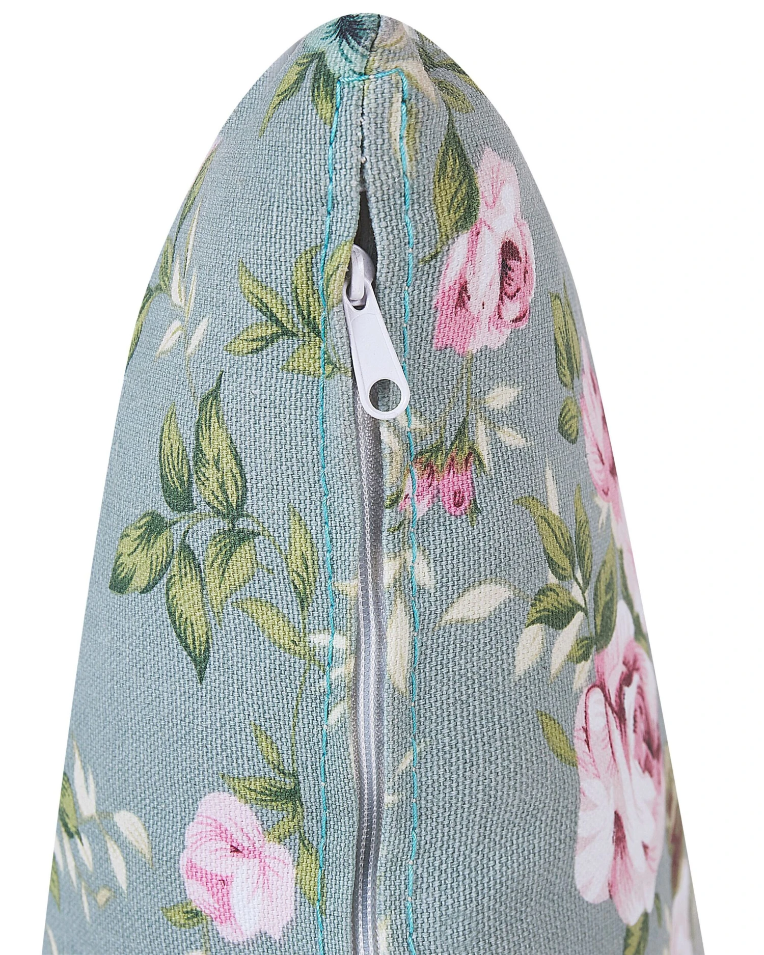 Poltrona Cotone Verde Multicolore Con Poggiapiedi HAMAR 11 Poltrona Cotone Verde Multicolore Con Poggiapiedi HAMAR - immagine 9