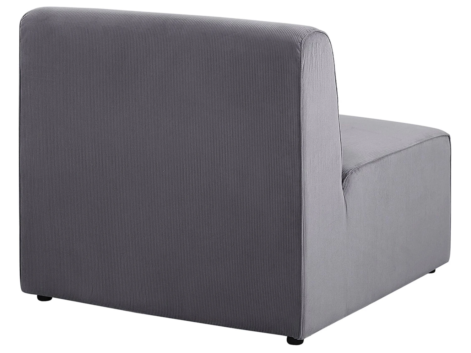 Modulo Poltrona Velluto A Coste Grigio LEMVIG 8 Modulo Poltrona Velluto A Coste Grigio LEMVIG - immagine 6