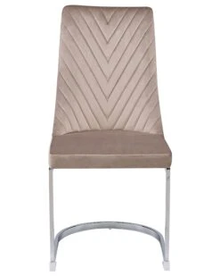 Set Di 2 Sedie Velluto Beige ALTOONA 14 Set Di 2 Sedie Velluto Beige ALTOONA -Beliani undef src sa picid 795735 type whitesh image